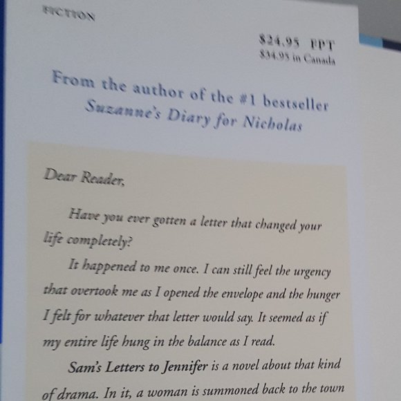 James Patterson: Sam's Letters to Jennifer, Hardcover - Picture 2 of 5